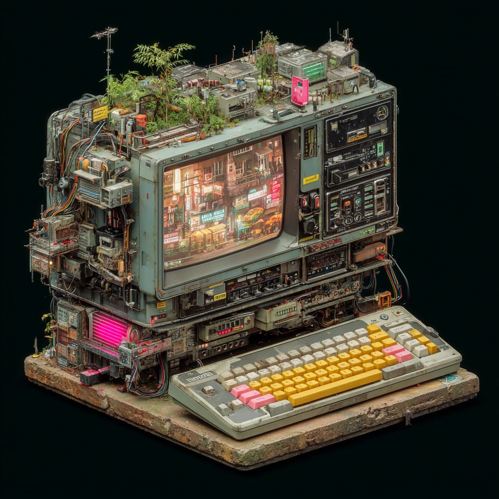 cyberpunk_desk 8 Emanuel Grigoras